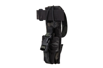 Wosport MC Black Universal Radio Carrier