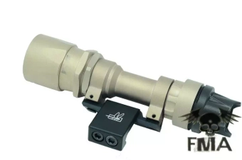 Montaż latarki - czarny