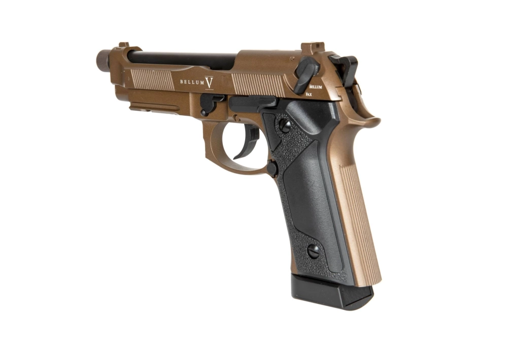 Bellum V CO2 Pistol Replica – Bronze