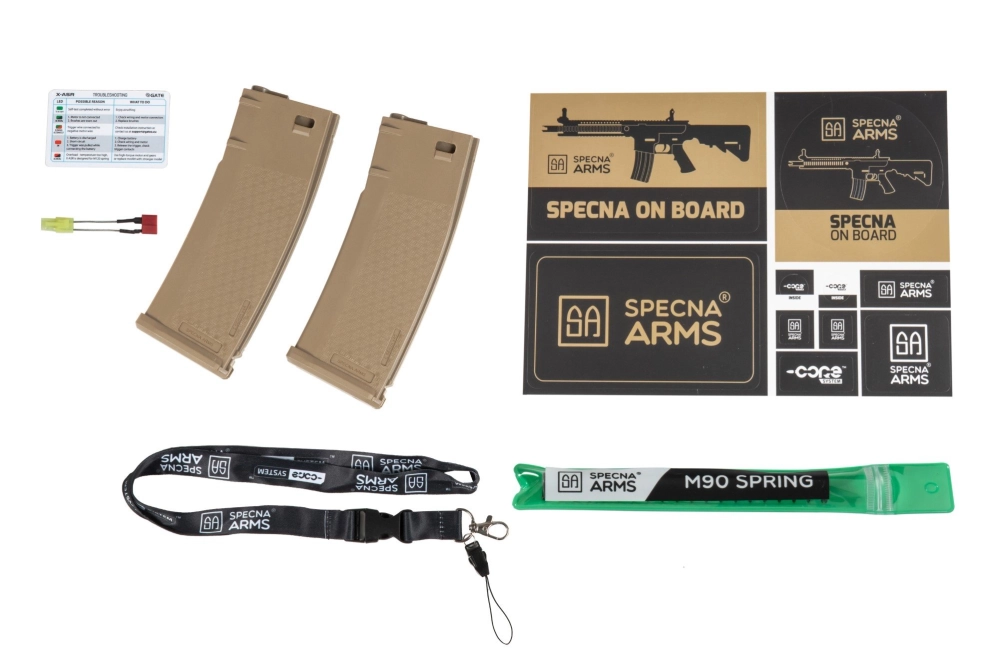 Replika karabinka SA-E16 EDGE™ - Half-Tan