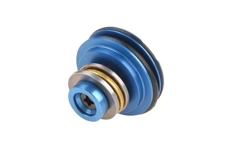 Montado sobre cojinetes, metálico cabeza de pistón