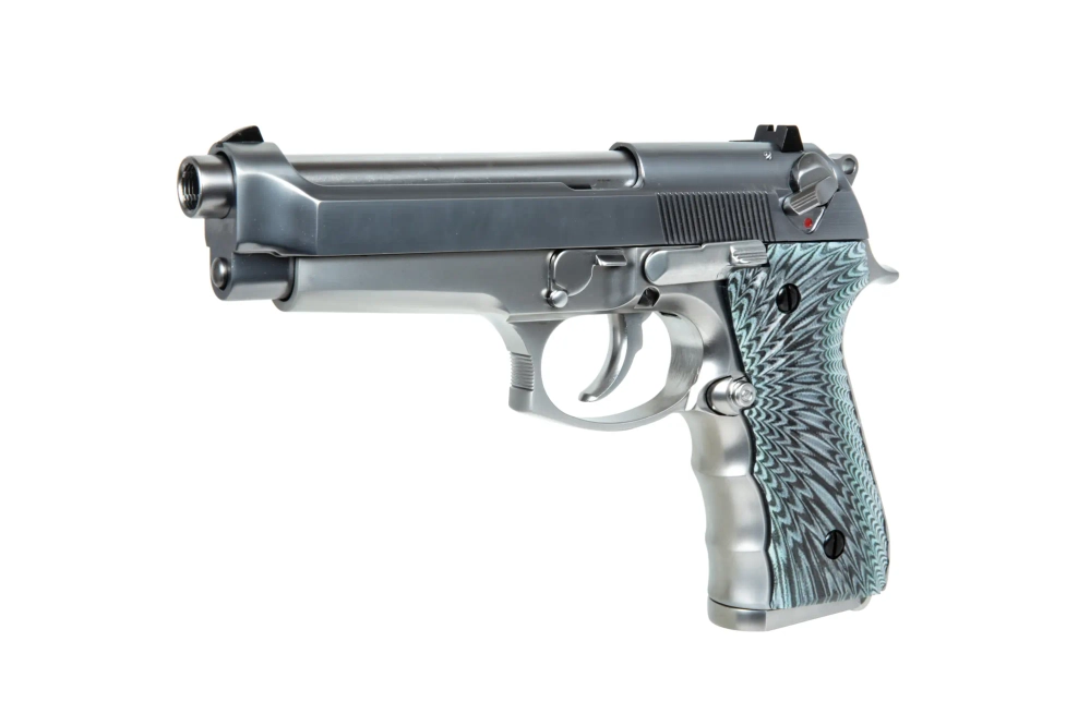 M92 EAGLE gaspistool replica - Zilver