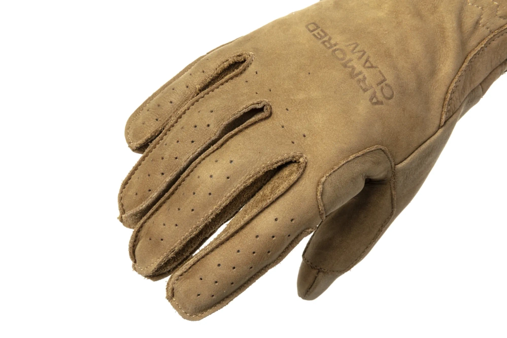 Armored Claw Tactile Ranger™ gants en cuir Coyote Brown