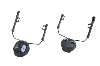 Adaptateur de casque TacSky type Comtac pour rails MTEK Noir