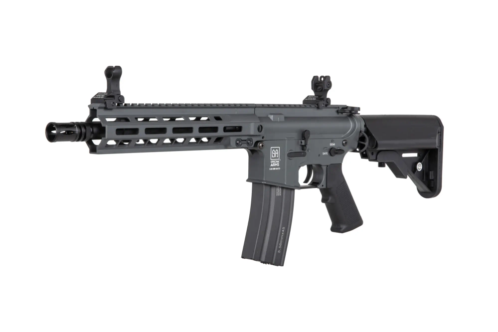Airsoft geweer Specna Arms SA-A37 ONE™ Kestrel™ ETU met brushless motor Chaos Grey