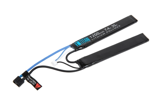Baterie Li-Po Titan 1200mAh 7,4V 25C Deans 2 moduly