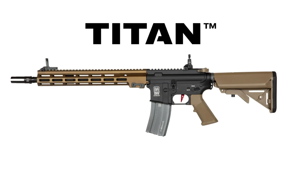 Réplique fusil SA-A34-HT ONE™ TITAN™ V2 Custom - Demi-Tanné