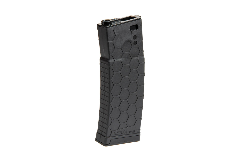 Chargeur hi-cap 350 billes pour répliques M4/M16 - noir