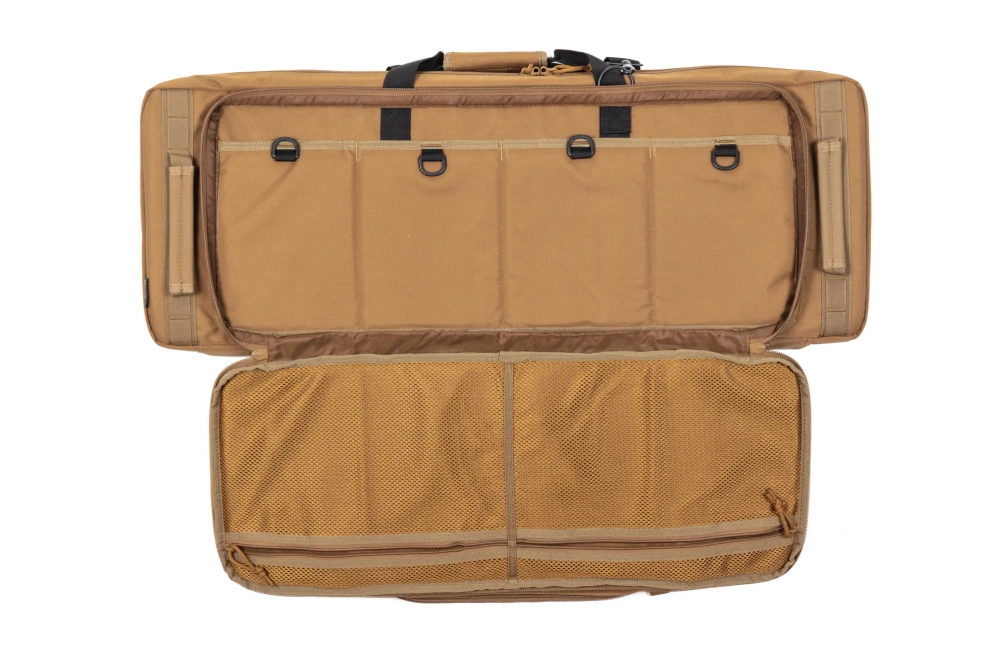 SAVIOR EQUIPMENT SPECIALIST Dubbele Geweerkoffer 92 cm Tan