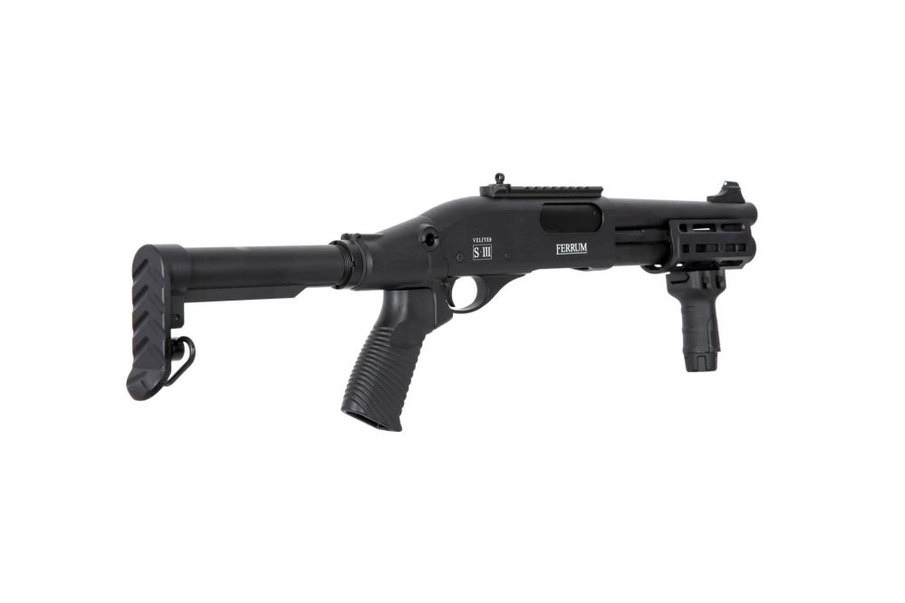 Airsoft brokovnice VELITES FERRUM S-III - černá