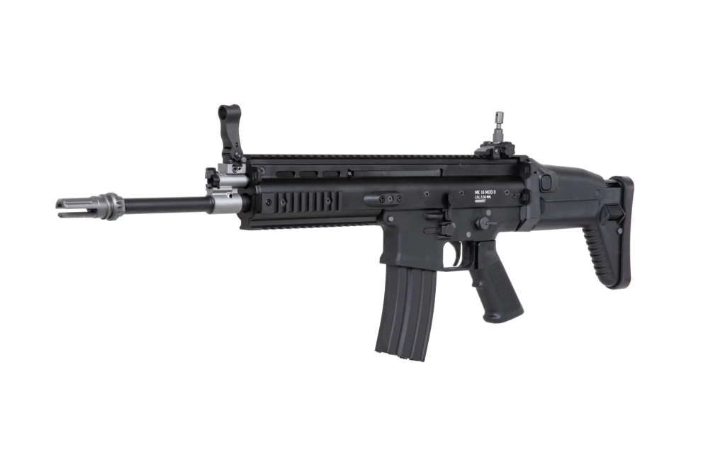 ASG WE MK16 MOD 0 Carabina Negra