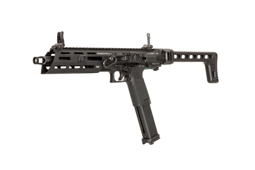 Ametralladora de airsoft SMC-9 - negra