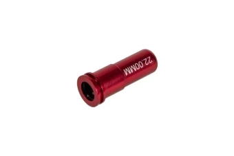 Double-sealed aluminium CNC nozzle for AEG replicas - 22.00mm