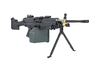 Ametralladora airsoft A&amp;K Cybergun M249 MK2 Negra