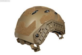 SHC X-Shield BJ Helmet Replica - Tan