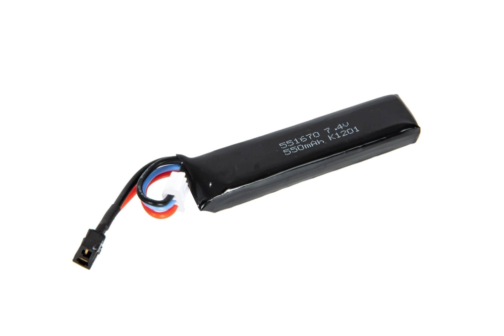 Batería Li-Po 7.4V 550mAh para réplicas pistola SSE18