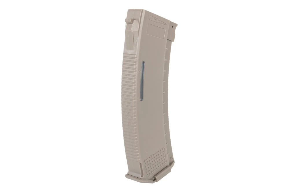 Mid-Cap 130/ 30 cartuchos Arcturus EMM AK MOD1 Variable-Cap Cargador con ventana para réplicas AK Flat Dark Earth