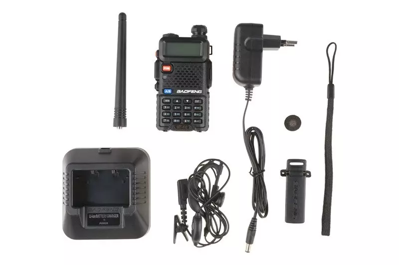 Radio portative à deux canaux Baofeng BF-F8 (VHF/UHF) 1/5W