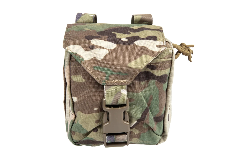 First aid kit with Molle panel Wosport MC