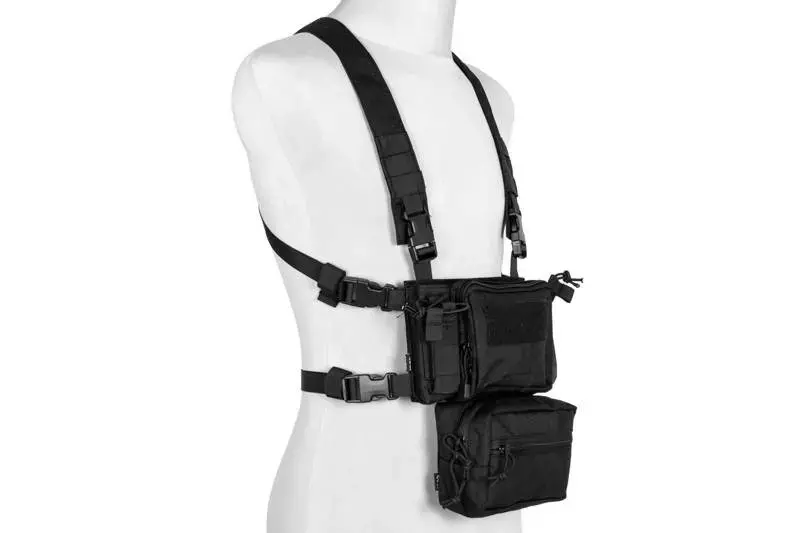 Fast Chest Rig II PLUS Tactical Vest – Black