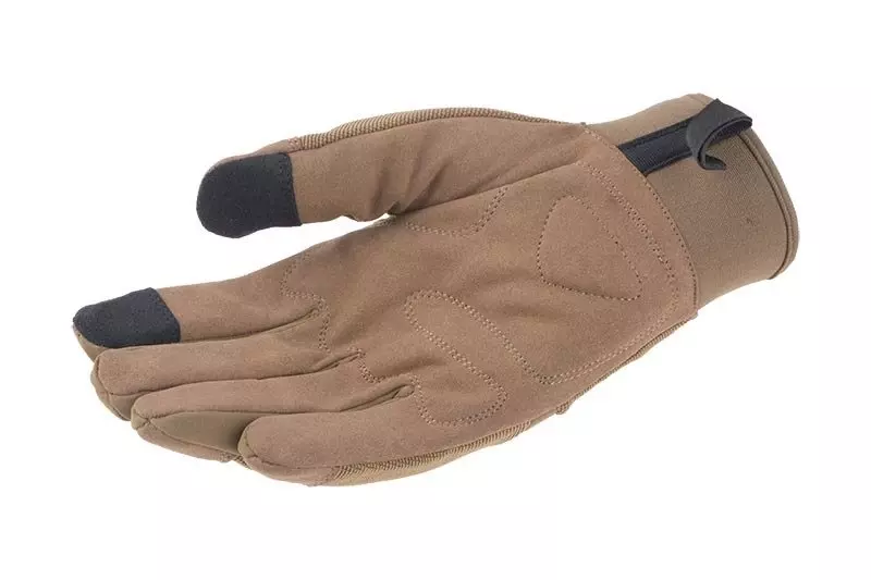Guantes tácticos Tiro con garra blindada para clima frío - bronceado