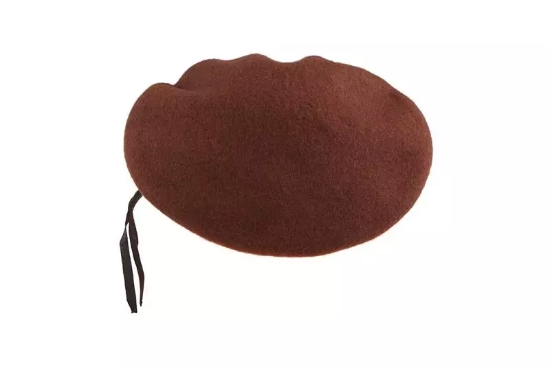 Béret militaire - châtaigne