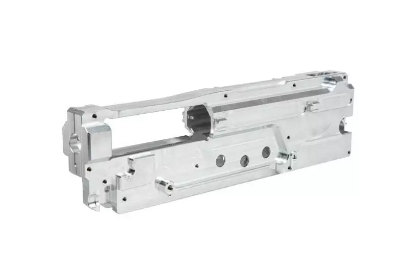 Reinforced CNC QSC Gearbox Frame for M249/PKM Replicas (8mm)