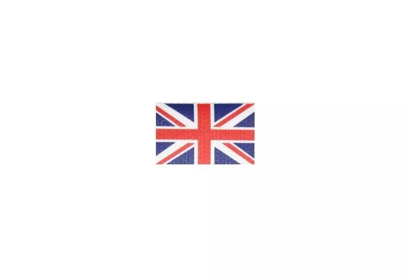 Parche IR - Bandera del Reino Unido - a todo color