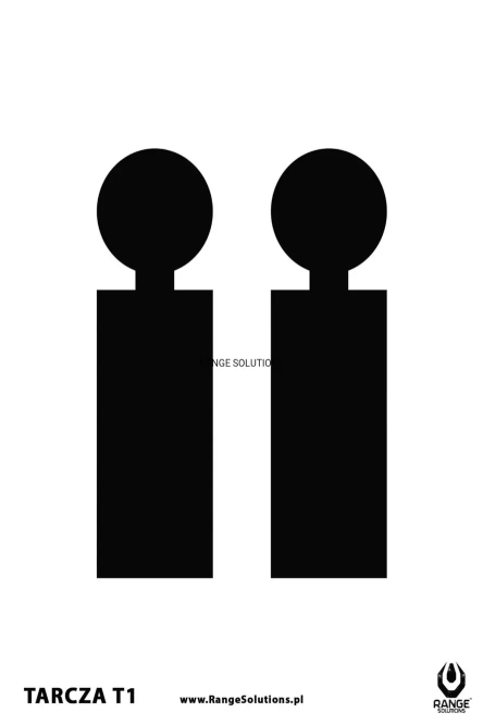 T1 blancos de tiro - 500pcs