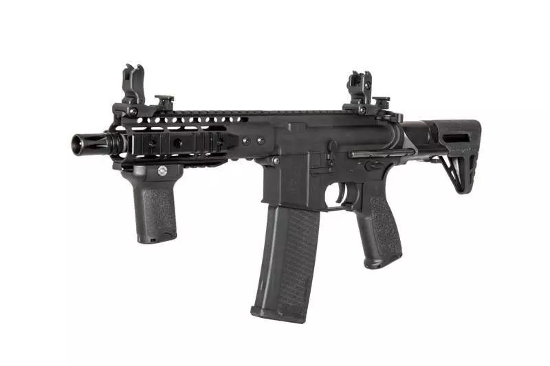 Replika karabinka SA-E12 PDW EDGE™ ASTER™ V2 Custom - czarna