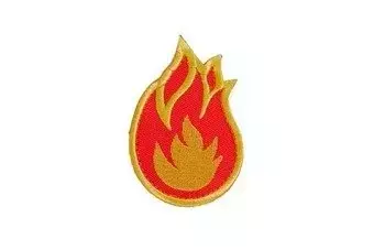 Nášivka FIREBALL FIRE