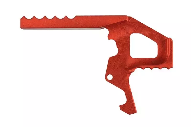 Enlarged CNC Charging Handle for M4/M16 Replicas - Red