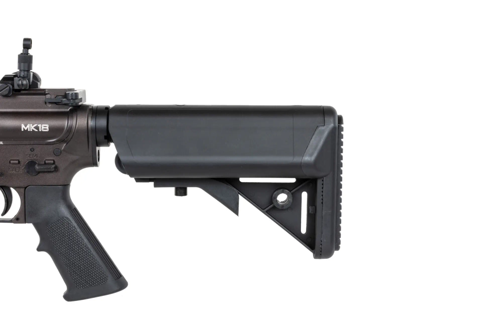 Carabina Golden Eagle Daniel Defense MK18 MC6593MTT GBB Plana Tierra Oscura airsoft