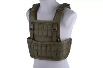 Lumière gilet tactique Laser-Cut - vert olive