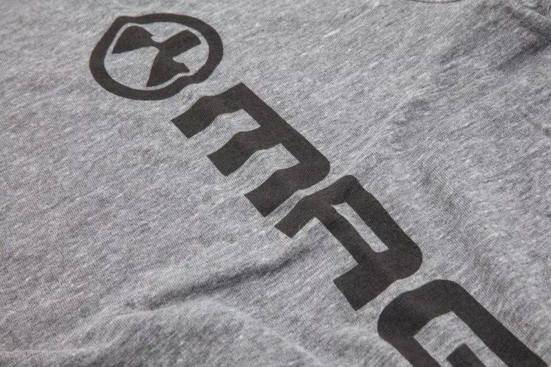 T-Shirt - Vert Logo - Athletic Heather