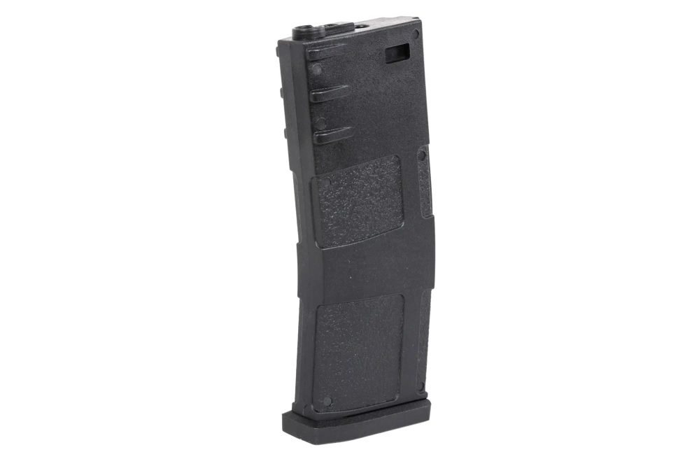 Silverback 120-kogels magazijn voor MDRX/MDRX Micron/M4/M16 replica's Zwart