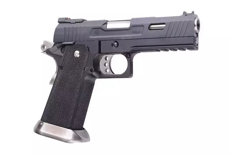 Pistola de airsoft Hi-capun Allosaurus de 4,3 fuerzas - negro