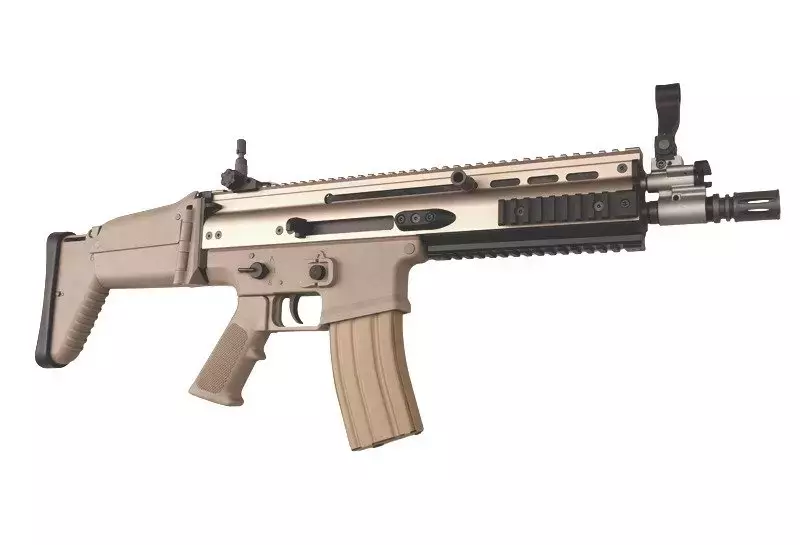 Réplique du fusil d'assaut WE MK16 MOD 0 "Open Bolt". 