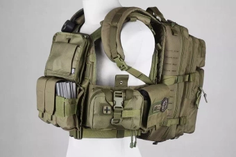 Mała apteczka zrywana MOLLE - tan