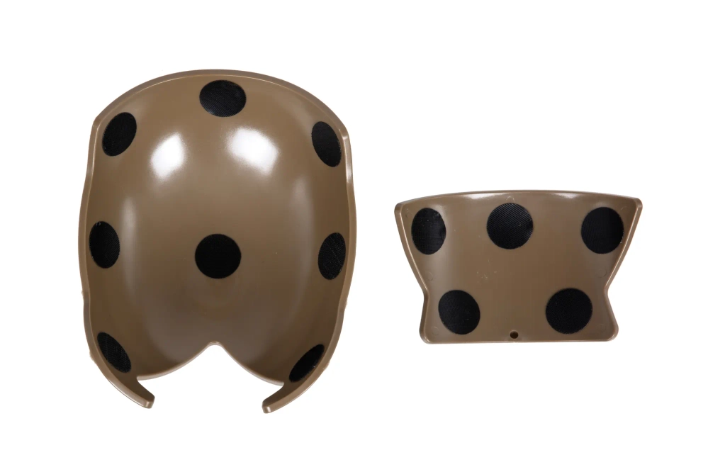 Protective plates for the Fast SF Wosport Tan helmet