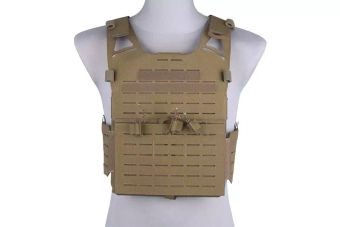 Blast Plate Carrier Tactical Vest - Tan