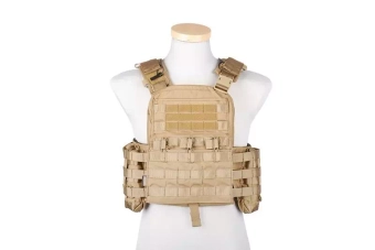 Cherry Plate Carrier Tactical Vest - Coyote