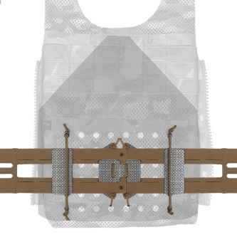 Parachute universel Wosport Lightweight Gridle QD Coyote Brown
