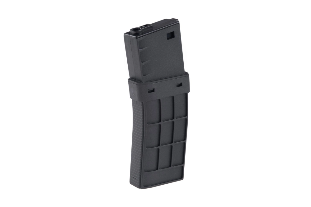 Chargeur Mid-cap 150 billes pour répliques M4/M16 - noir