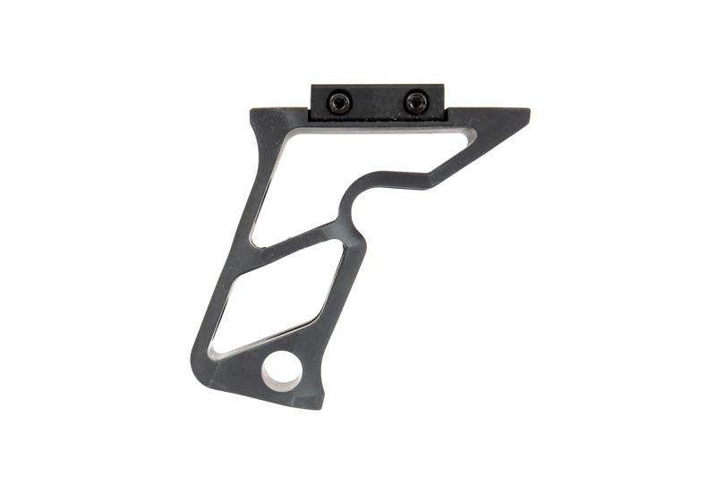 Aluminum CNC RIS Angled Forward Grip - Black