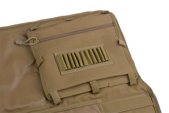 Funda arma con colchoneta de tiro 128cm - bronceado