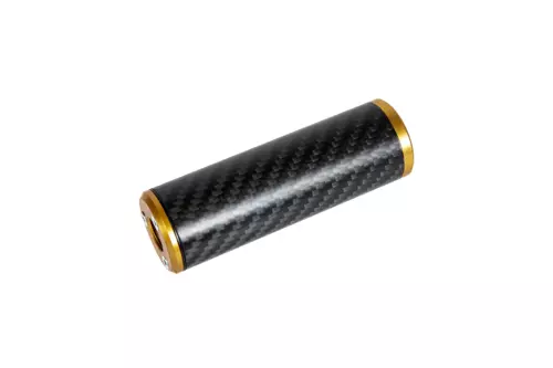 Karbonový tlumič 30x100mm - Zlatý