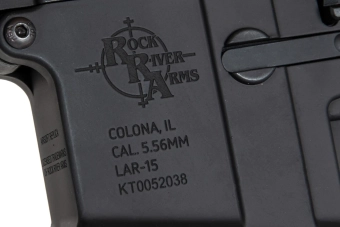 SA-E08 EDGE™ Light Ops Stock HAL²™ Carbine Replica Noir