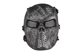 Tactical Skull facemask - Silver