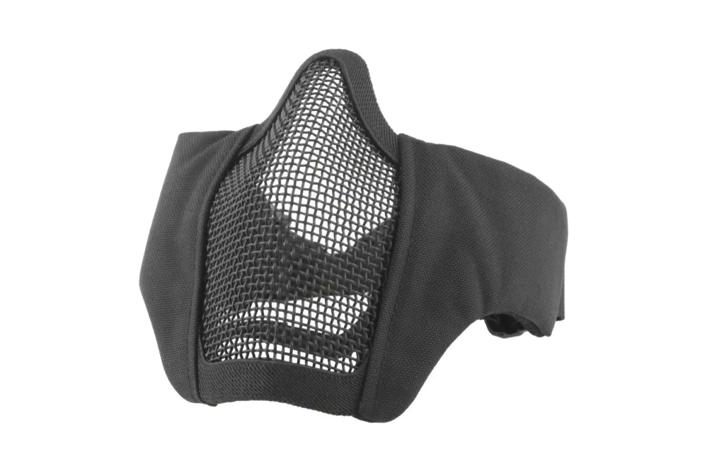 Stalker Evo masker met FAST helmbevestiging - Zwart